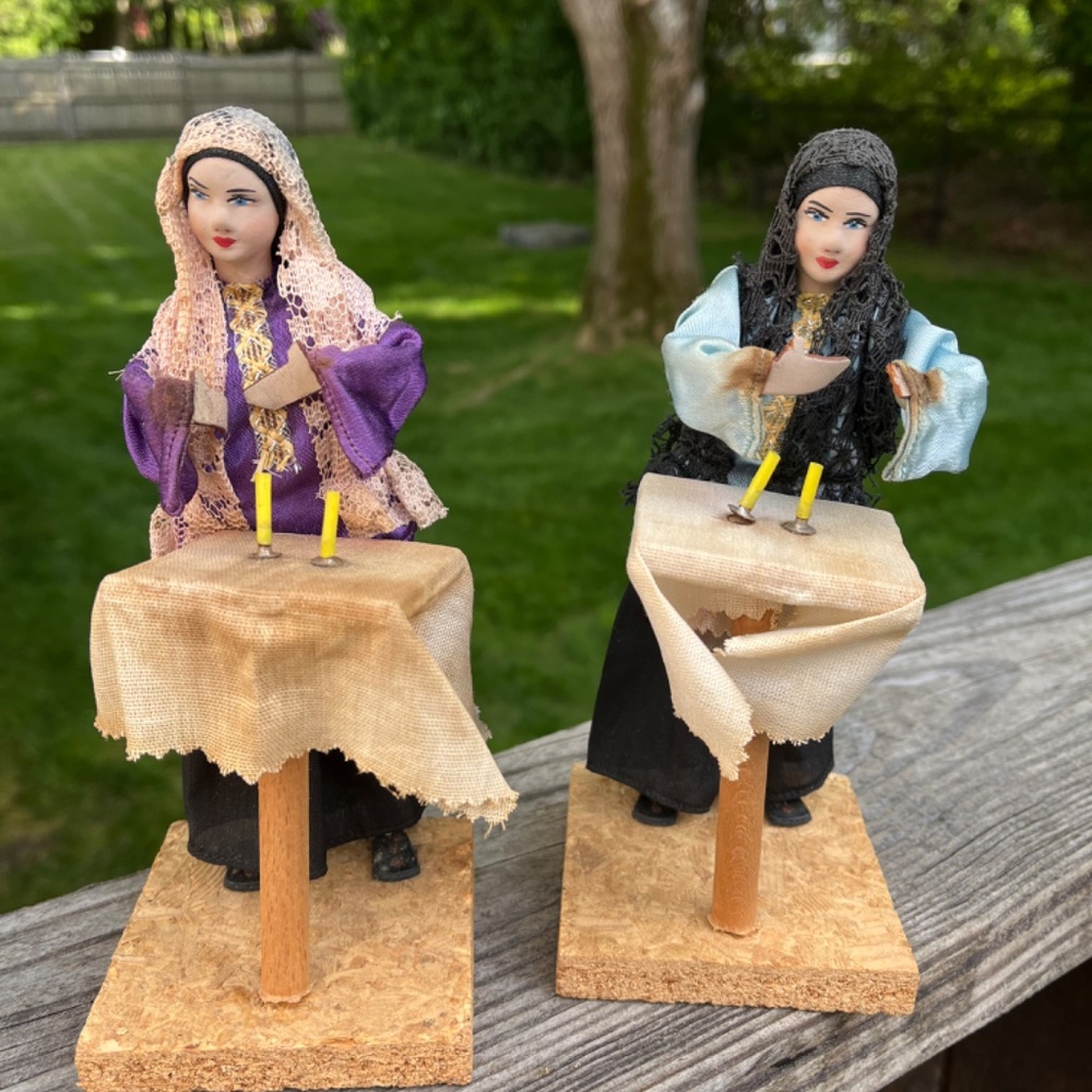 Vintage Hand Made Folk Art by Sabra - Picture 4 of 7